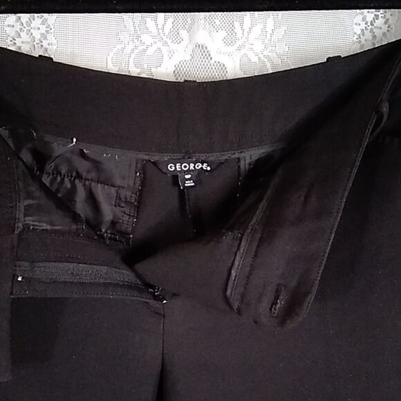 GEORGE WOMEN'S PANTS DRESS SIZE 16P COLOR BLACK - Picture 4 of 10
